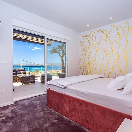 Luxurius Aria With Heated 45sqm Pool, Jacuzzi And Seaview * Kaštela