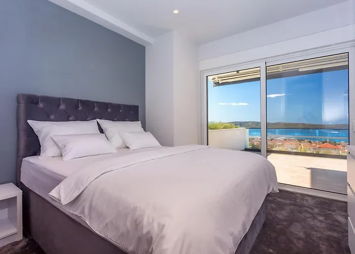 Luxurius Aria With Heated 45sqm Pool, Jacuzzi And Seaview וילה *